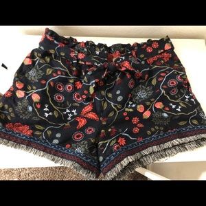 Loft Fringe Shorts
